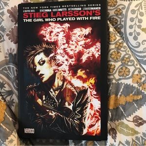 Stieg Larsson’s hardcover The Girl Who Played With Fire